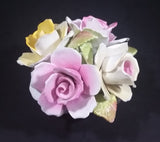 Vintage Royale Stratford Fine Bone China Flower Basket Bouquet - Treasure Valley Antiques & Collectibles