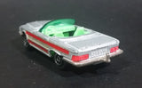 1980 Majorette Mercedes 350 SL Convertible Silver Grey with Red Stripes Die Cast Toy Car - Treasure Valley Antiques & Collectibles