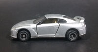 Tomica Tomy 2008 Nissan GT-R Grey Silver Car 1/61 Die Cast Toy Car Vehicle - Opening Doors - Treasure Valley Antiques & Collectibles