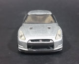 Tomica Tomy 2008 Nissan GT-R Grey Silver Car 1/61 Die Cast Toy Car Vehicle - Opening Doors - Treasure Valley Antiques & Collectibles