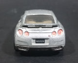 Tomica Tomy 2008 Nissan GT-R Grey Silver Car 1/61 Die Cast Toy Car Vehicle - Opening Doors - Treasure Valley Antiques & Collectibles