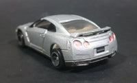 Tomica Tomy 2008 Nissan GT-R Grey Silver Car 1/61 Die Cast Toy Car Vehicle - Opening Doors - Treasure Valley Antiques & Collectibles