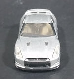 Tomica Tomy 2008 Nissan GT-R Grey Silver Car 1/61 Die Cast Toy Car Vehicle - Opening Doors - Treasure Valley Antiques & Collectibles