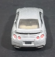 Tomica Tomy 2008 Nissan GT-R Grey Silver Car 1/61 Die Cast Toy Car Vehicle - Opening Doors - Treasure Valley Antiques & Collectibles