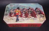 Vintage Gray and Dunn 'Scots Guards at Edinburgh Castle' Biscuits Cookie Tin - Hinged - Treasure Valley Antiques & Collectibles
