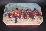 Vintage Gray and Dunn 'Scots Guards at Edinburgh Castle' Biscuits Cookie Tin - Hinged - Treasure Valley Antiques & Collectibles