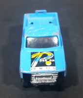 Vintage 1980s Road Champs Promotion Design Pickup Truck Blue Die Cast Toy Car Vehicle - Treasure Valley Antiques & Collectibles