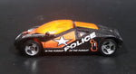 2003 Hot Wheels Cop Squad Ford GT-90 Police Black Die Cast Toy Car Emergency Vehicle - Treasure Valley Antiques & Collectibles