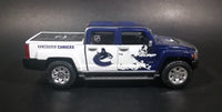 2009 Maisto Top Dog Collectible Vancouver Canucks NHL Hockey Hummer H3T Truck 1/26 Scale Die Cast Toy Car Vehicle