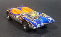 2003 Hot Wheels Vintage Splittin' Image 7 Blue Die Cast Toy Race Car Vehicle - Treasure Valley Antiques & Collectibles