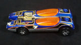 2003 Hot Wheels Vintage Splittin' Image 7 Blue Die Cast Toy Race Car Vehicle - Treasure Valley Antiques & Collectibles