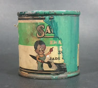 Rare 1930s Bapco British America Paint Co Ltd Satin-Glo Jade Colored Enamel Paint Small Can - Treasure Valley Antiques & Collectibles