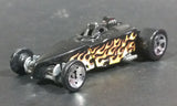 2007 Hot Wheels Engine Revealers Tire Fryer Black Die Cast Toy Car Hot Rod Vehicle - Treasure Valley Antiques & Collectibles