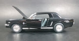 Motor Max American Graffiti 1964 Ford Mustang Black 1/24 Scale Die Cast Toy Muscle Car Vehicle - Treasure Valley Antiques & Collectibles