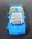 Vintage 1986 Marchon Tune Ups Pontiac Trans-Am Blue 7 Toy Race Car Vehicle - Treasure Valley Antiques & Collectibles