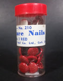 Vintage Red Furniture Nails from Dominion Tack and Nail Co. Ltd - Treasure Valley Antiques & Collectibles