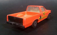 Unknown Maker Orange Pickup Truck #12 "M" Die Cast Toy Car Vehicle - Made in China - Treasure Valley Antiques & Collectibles