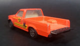 Unknown Maker Orange Pickup Truck #12 "M" Die Cast Toy Car Vehicle - Made in China - Treasure Valley Antiques & Collectibles