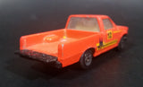 Unknown Maker Orange Pickup Truck #12 "M" Die Cast Toy Car Vehicle - Made in China - Treasure Valley Antiques & Collectibles