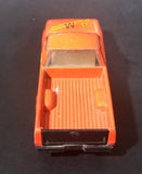 Unknown Maker Orange Pickup Truck #12 "M" Die Cast Toy Car Vehicle - Made in China - Treasure Valley Antiques & Collectibles