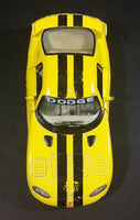 2005 Kinsmart Dodge Viper GTS-R Yellow w/ Black Stripes 5039 Die Cast Toy Pullback Car Vehicle - Treasure Valley Antiques & Collectibles