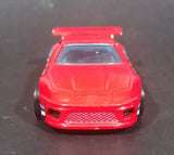 2016 Hot Wheels Speed Graphics Toyota Supra Red Die Cast Toy Car Vehicle - Treasure Valley Antiques & Collectibles