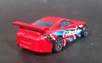 2016 Hot Wheels Speed Graphics Toyota Supra Red Die Cast Toy Car Vehicle - Treasure Valley Antiques & Collectibles