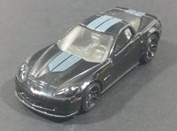 2012 Hot Wheels '12 Corvette Z06 Black Die Cast Toy Car Vehicle - Treasure Valley Antiques & Collectibles