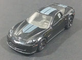 2012 Hot Wheels '12 Corvette Z06 Black Die Cast Toy Car Vehicle - Treasure Valley Antiques & Collectibles