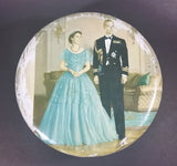 1953 Huntley & Palmers Queen Elizabeth II & The Duke of Edinburgh Biscuits Tin - Treasure Valley Antiques & Collectibles