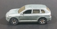 2006 Matchbox Porsche Cayenne Turbo Silver Gray Die Cast Toy SUV Car Vehicle - Treasure Valley Antiques & Collectibles