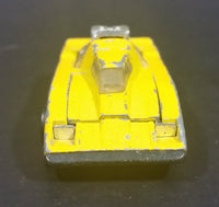 1981 Hot Wheels Cannonade Yellow Die Cast Toy Race Car Vehicle w/ Opening Hood - Treasure Valley Antiques & Collectibles