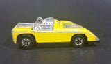 1981 Hot Wheels Cannonade Yellow Die Cast Toy Race Car Vehicle w/ Opening Hood - Treasure Valley Antiques & Collectibles