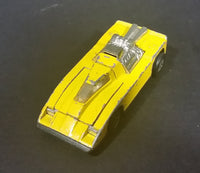 1981 Hot Wheels Cannonade Yellow Die Cast Toy Race Car Vehicle w/ Opening Hood - Treasure Valley Antiques & Collectibles