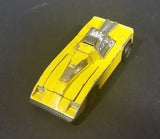 1981 Hot Wheels Cannonade Yellow Die Cast Toy Race Car Vehicle w/ Opening Hood - Treasure Valley Antiques & Collectibles