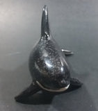 Vintage Telegraph Cove, B.C. Orca Killer Whale Ceramic Hanging Ornament Souvenir Travel Collectible - Treasure Valley Antiques & Collectibles
