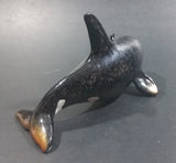 Vintage Telegraph Cove, B.C. Orca Killer Whale Ceramic Hanging Ornament Souvenir Travel Collectible - Treasure Valley Antiques & Collectibles