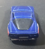 2008 Hot Wheels General Motors Chevrolet Corvette C6 Blue Die Cast Toy Car Vehicle - Treasure Valley Antiques & Collectibles