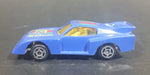 1980s Marz Karz Blue #12 Ford Mustang Cobra II S8002 Die Cast Toy Race Car - Treasure Valley Antiques & Collectibles