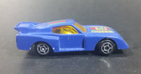 1980s Marz Karz Blue #12 Ford Mustang Cobra II S8002 Die Cast Toy Race Car - Treasure Valley Antiques & Collectibles