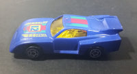 1980s Marz Karz Blue #12 Ford Mustang Cobra II S8002 Die Cast Toy Race Car - Treasure Valley Antiques & Collectibles