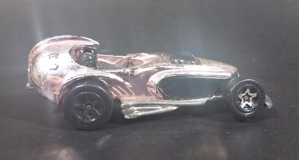 Rare 1993 Hot Wheels Chromatic Mirrored Pink Reflective Shiny Die Cast Toy Car Vehicle - Treasure Valley Antiques & Collectibles