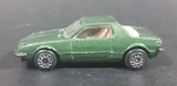 1980s Zee Toys Dyna Wheels Fiat x 1/9 Dark Green No. D63 Die Cast Toy Vehicle - 1/64 Scale - Treasure Valley Antiques & Collectibles