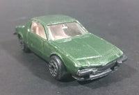 1980s Zee Toys Dyna Wheels Fiat x 1/9 Dark Green No. D63 Die Cast Toy Vehicle - 1/64 Scale - Treasure Valley Antiques & Collectibles