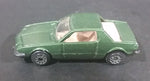 1980s Zee Toys Dyna Wheels Fiat x 1/9 Dark Green No. D63 Die Cast Toy Vehicle - 1/64 Scale - Treasure Valley Antiques & Collectibles