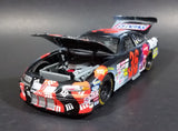 2002 Racing Champions Nascar #36 Ken Shrader M & M 1/24 Scale Pontiac Grand Prix Black Spooky Halloween Die Cast Model Toy Race Car Vehicle - Treasure Valley Antiques & Collectibles