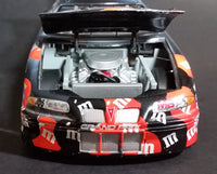 2002 Racing Champions Nascar #36 Ken Shrader M & M 1/24 Scale Pontiac Grand Prix Black Spooky Halloween Die Cast Model Toy Race Car Vehicle - Treasure Valley Antiques & Collectibles