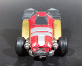 2003 Bandai Japan Power Rangers Dino Thunder Dino Fury Red Die Cast Toy Car Vehicle Type 2 - Treasure Valley Antiques & Collectibles