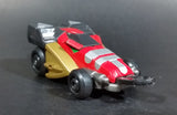 2003 Bandai Japan Power Rangers Dino Thunder Dino Fury Red Die Cast Toy Car Vehicle Type 2 - Treasure Valley Antiques & Collectibles