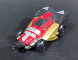 2003 Bandai Japan Power Rangers Dino Thunder Dino Fury Red Die Cast Toy Car Vehicle Type 2 - Treasure Valley Antiques & Collectibles